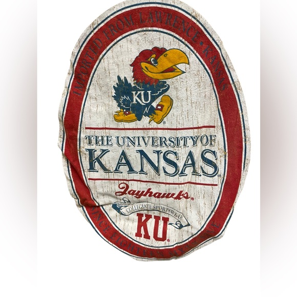 Jones & Mitchell University of Kansas Gold Short Sleeve Tee Unisex Size Small - Picture 4 of 5